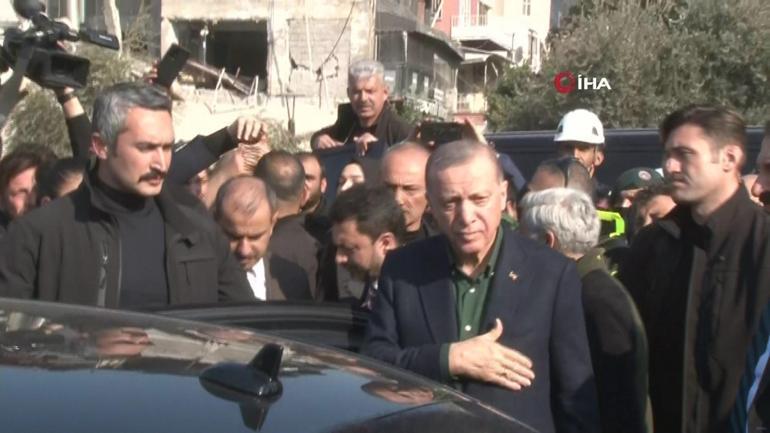 SON DAKİKA: Cumhurbaşkanı Erdoğan ve Devlet Bahçeli deprem bölgesinde