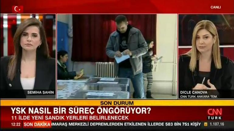 YSK nasıl bir çalışma yürütüyor Depremzedeler nasıl oy kullanacak Dicle Canova anlattı