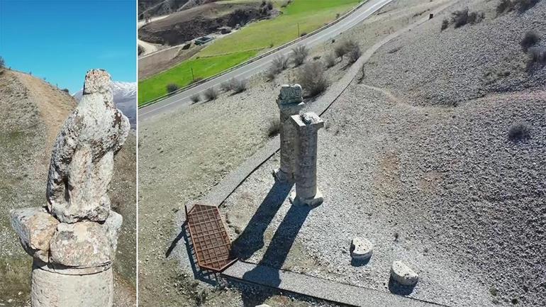 Adıyamandaki tokalaşma sütunu da depremde yıkıldı