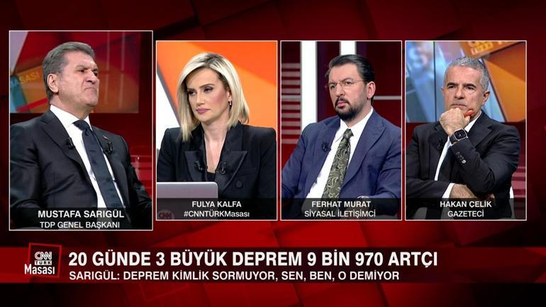 TDP Genel Başkanı Mustafa Sarıgül CNN Türkte: Çözüm Afet ve Deprem Bakanlığı