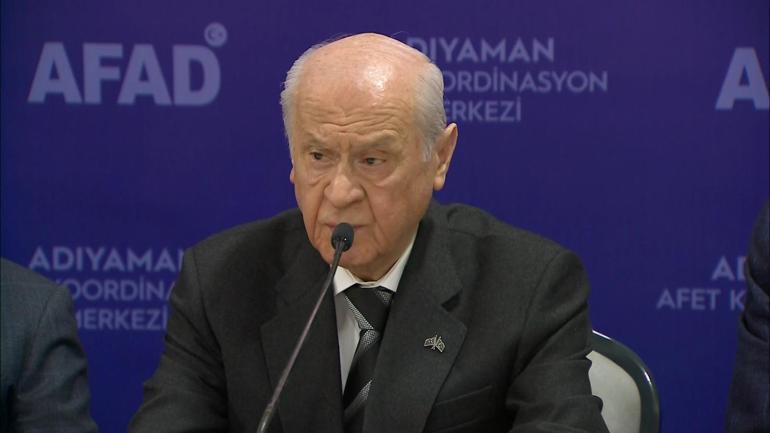 SON DAKİKA: Cumhurbaşkanı Erdoğan ve Bahçeli Adıyamanda