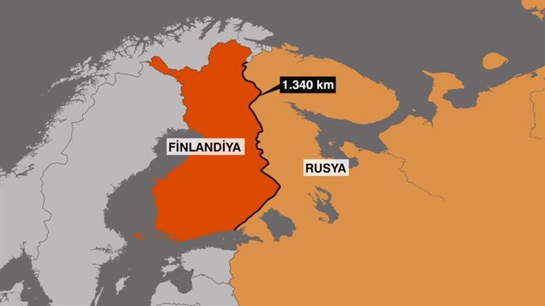 Finlandiyadan Rusya sınırına duvar
