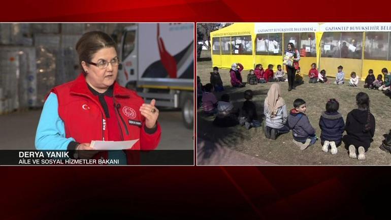 Refakatsiz kayıp çocukların durumu ne Aile Bakanı Derya Yanıktan CNN TÜRK canlı yayınında açıklamalar