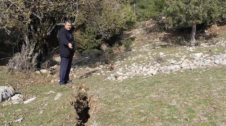 300 metrelik fay kırığı ortaya çıktı