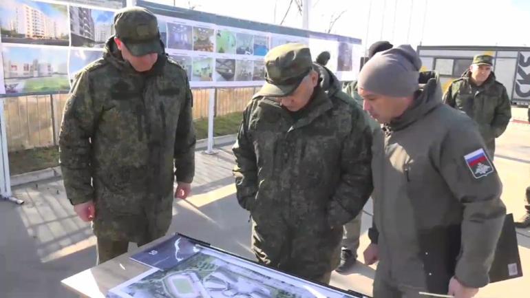 Rusya Savunma Bakanı Şoygudan Mariupol ziyareti