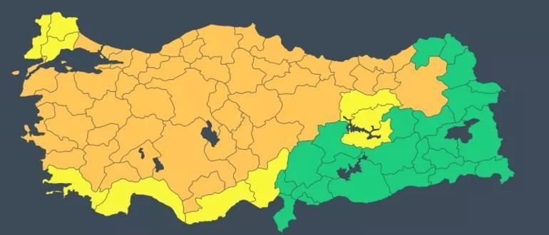 Son dakika Meteorolojiden peş peşe uyarılar: Kuvvetli rüzgar, fırtına ve sağanak...