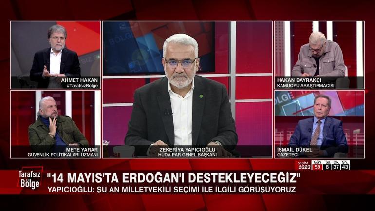 HÜDA PAR Genel Başkanı Yapıcıoğlu CNN Türkte: 14 Mayısta Erdoğanı destekleyeceğiz