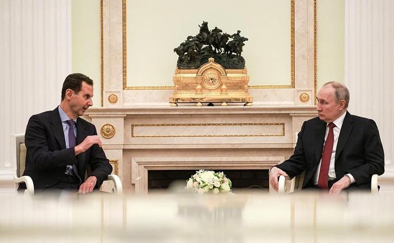 Kremlin Sarayı’nda Esad-Putin görüşmesi