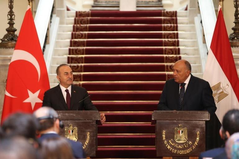 10 yıl sonra ilk kez Mısıra ziyaret: Çavuşoğlu, sürecin aşamalarını anlattı