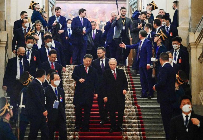 Çin Devlet Başkanı Şi Cinping, Moskova’dan ayrıldı