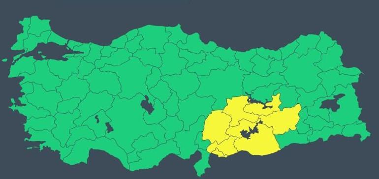 24 Mart hava durumu: Yeniden sel ve sağanak uyarısı Bugün hava nasıl olacak