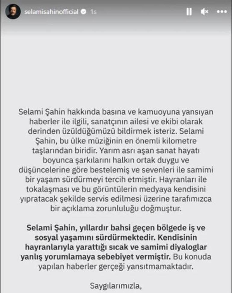 Selami Şahin hakkındaki iddiaya yanıt