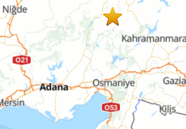Son dakika... Adanada 3.8 büyüklüğünde deprem
