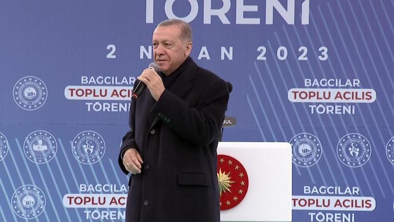 Son dakika... Bağcılarda toplu açılış töreni: Cumhurbaşkanı Erdoğandan açıklamalar