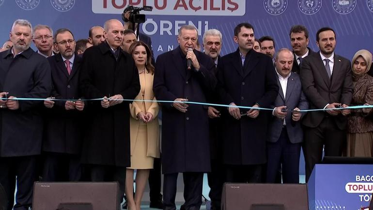 Son dakika... Bağcılarda toplu açılış töreni: Cumhurbaşkanı Erdoğandan açıklamalar
