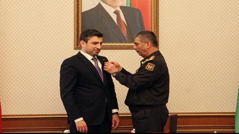 Selçuk Bayraktar, Aliyev ile görüştü
