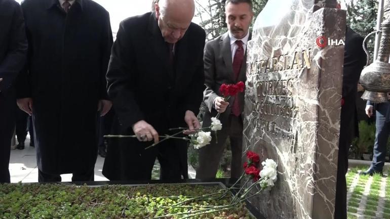 Alparslan Türkeş vefatının 26. yıl dönümünde anıldı