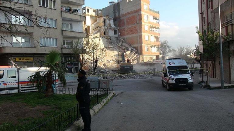 Son dakika: Kilis’te 5 katlı boş bina çöktü