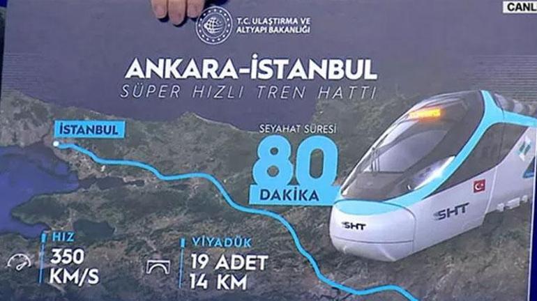 Son dakika... İstanbul - Ankara arası süper hızlı tren Bakan Karaismailoğlu detayları CNN TÜRKte anlattı