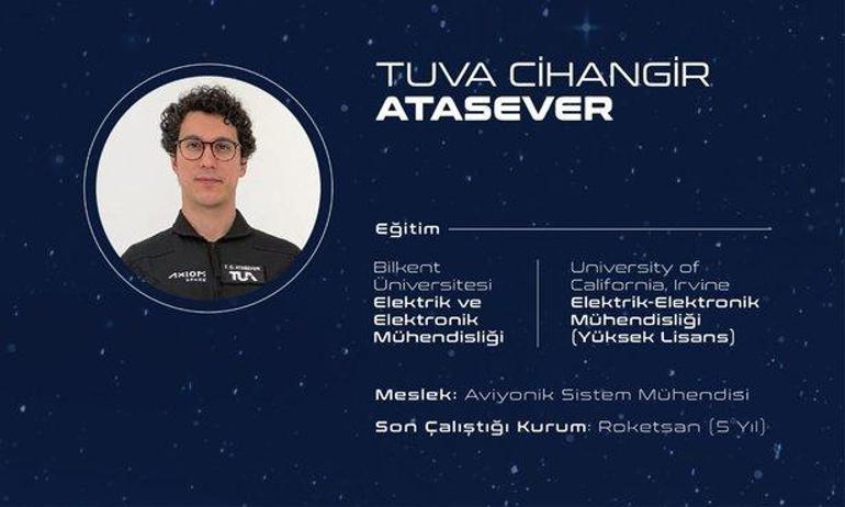 Alper Gezeravcı ve Tuva Cihangir Atasever kimdir Uzay Yolcusu Alper Gezeravcı ile ilgili bilgiler