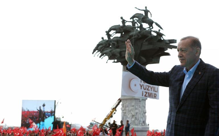 Cumhurbaşkanı Erdoğandan İzmirde Kılıçdaroğluna sordu: Kandilin temsilcileriyle ne görüştün