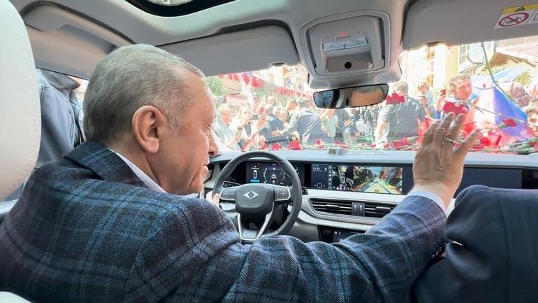 Cumhurbaşkanı Erdoğan: Gazinin hayalini biz yaşattık