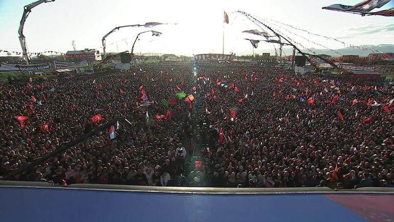 Cumhurbaşkanı Erdoğan Erzurumda: Kazanamaz dediklerini aday yaptılar