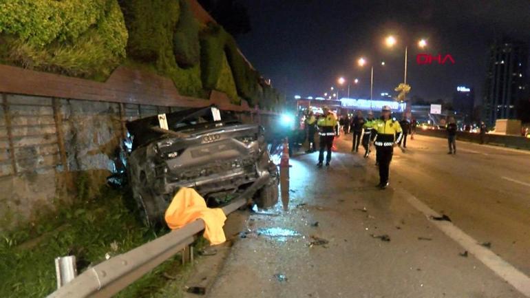 Kontrolden çıkan otomobil işçilere çarptı: 4 işçi hayatını kaybetti