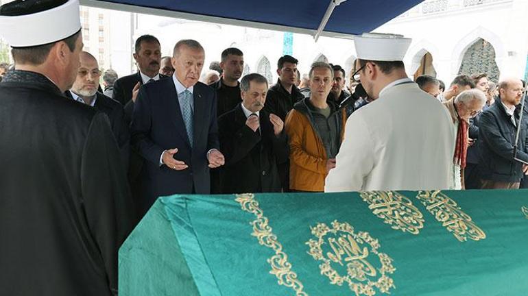 Cumhurbaşkanı Erdoğan Gazeteci Engin Ardıçın cenaze törenine katıldı