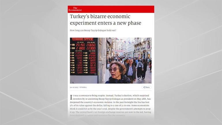 The Economist bir kez daha Erdoğanı hedef aldı