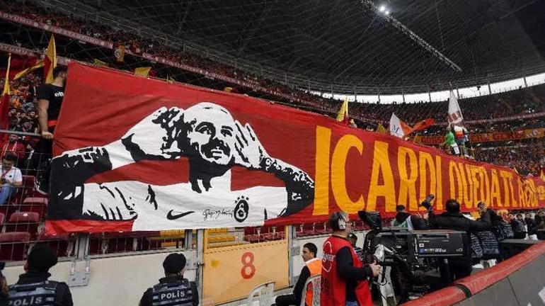 Galatasaraylı taraftarlardan Icardiye çağrı