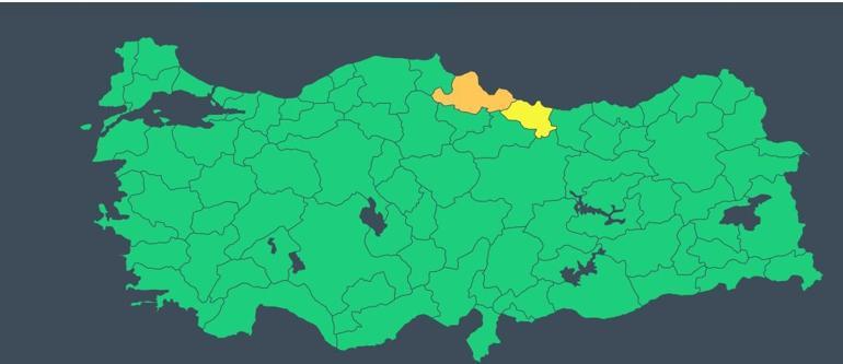 O ile turuncu kodlu sağanak uyarısı 6 Haziran hava durumu: Bugün hava nasıl olacak