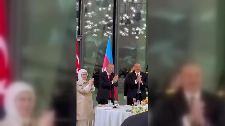 Cumhurbaşkanı Erdoğan ayakta alkışladı