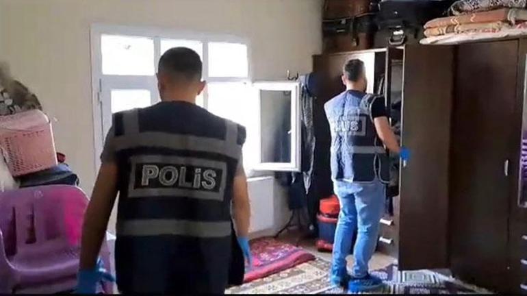 3 ilde uyuşturucu operasyonunda 65 gözaltı; buzdolabının altına tünel kazmışlar