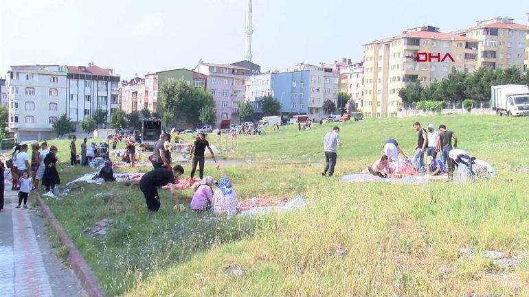 Kurban kesim yerlerinde ilk gün yoğunluğu