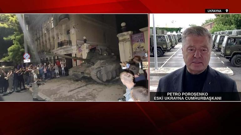Poroşenko CNN TÜRKe konuştu: Ayaklanma karşı taarruzu destekledi