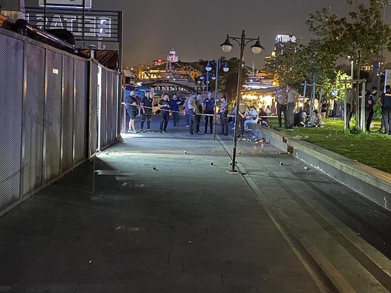 Beşiktaşta silahlı saldırı: 1 yaralı