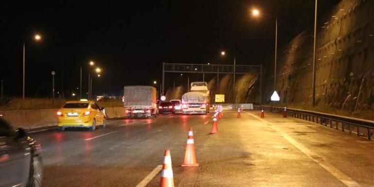 Bolu Dağı Tüneli İstanbul istikameti trafiğe açıldı