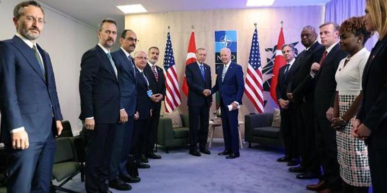 Son dakika... Erdoğan-Biden görüşmesi sona erdi