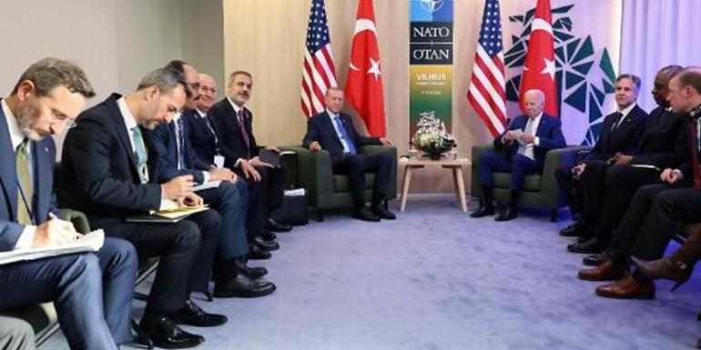 Son dakika... Erdoğan-Biden görüşmesi sona erdi