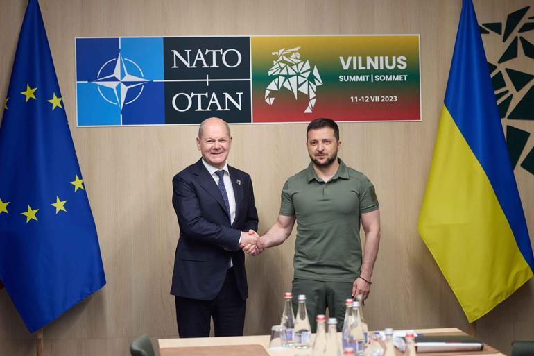 Zelenskiden NATO Zirvesinde ikinci gün temasları