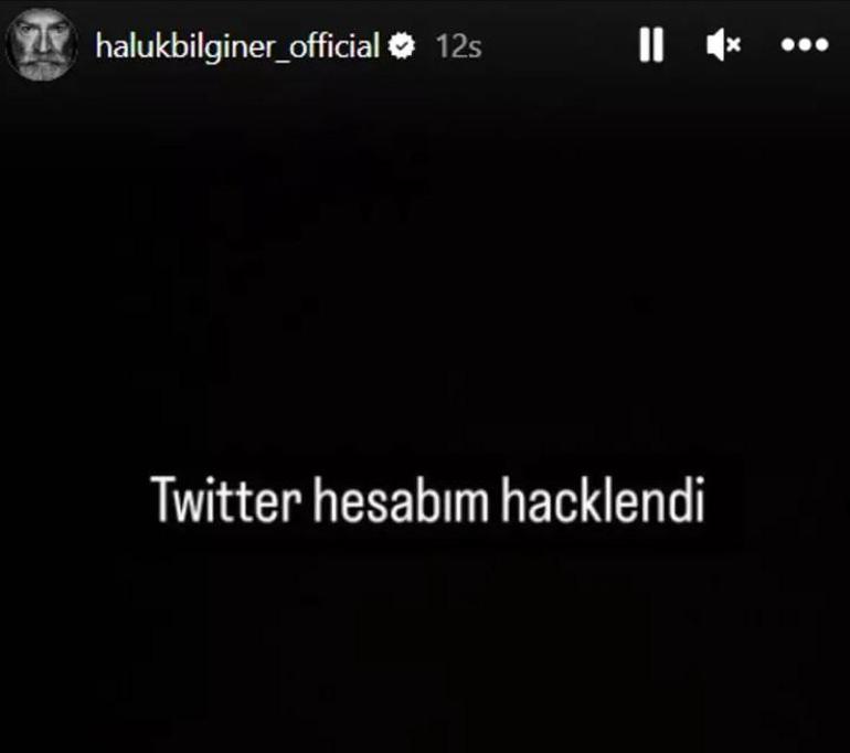 Haluk Bilginerin Twitter hesabı hacklendi