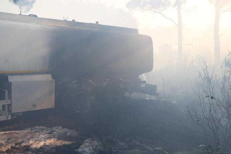 Hatay’da orman yangını: Yangın insan kaynaklı müdahale sürüyor