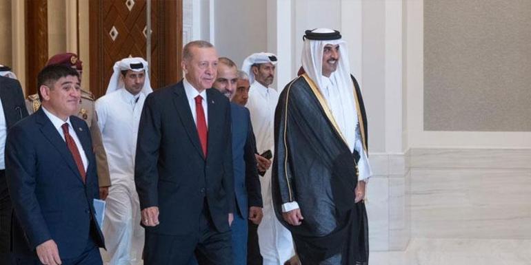 Katar Emiri Al Thaniden Erdoğan görüşmesi sonrası ilk açıklama
