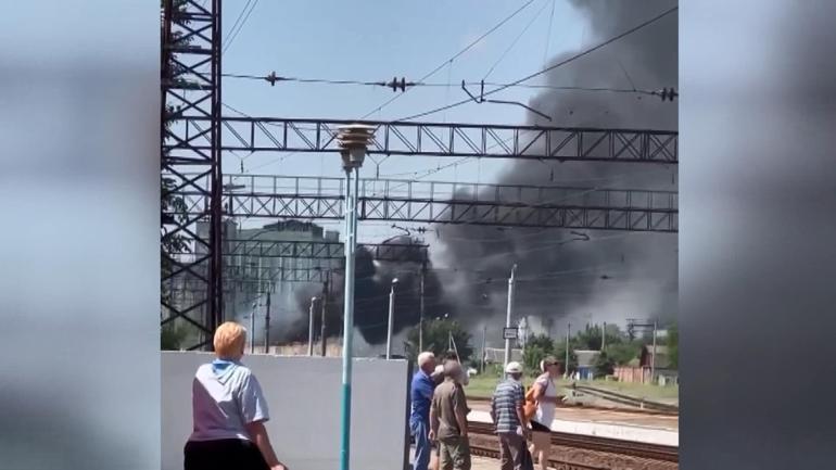 Ukrayna, Kırım’da Rus mühimmat deposunu vurdu