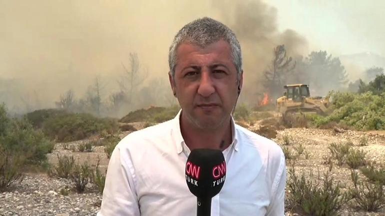 SON DAKİKA: Rodos Adası alev alev yanıyor CNN TÜRK o noktada...