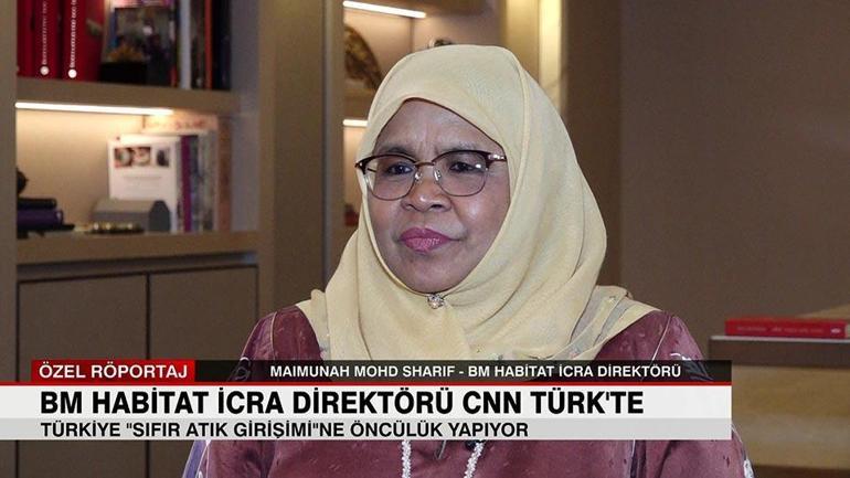 BM Habitat İcra Direktörü CNN TÜRKte: Türkiyenin uygulamaları dünya ile paylaşılmalı