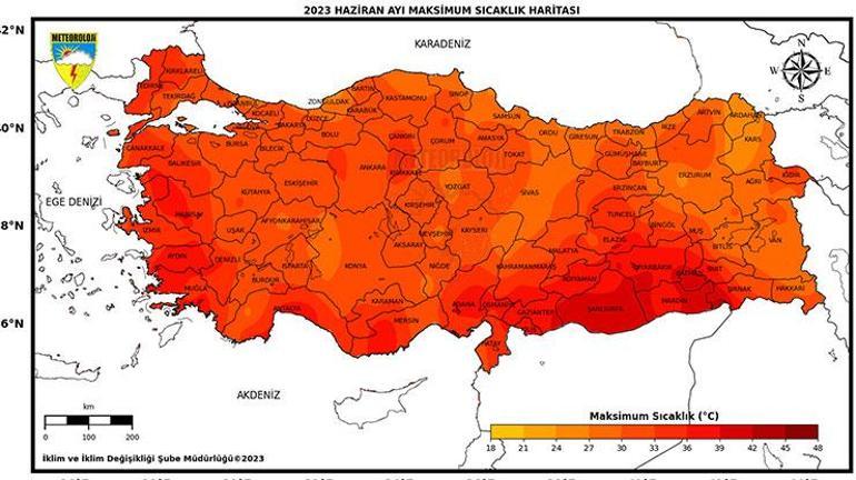 Maksimum sıcaklık 1.7 derece arttı; Cizrede 42.5 derece ölçüldü