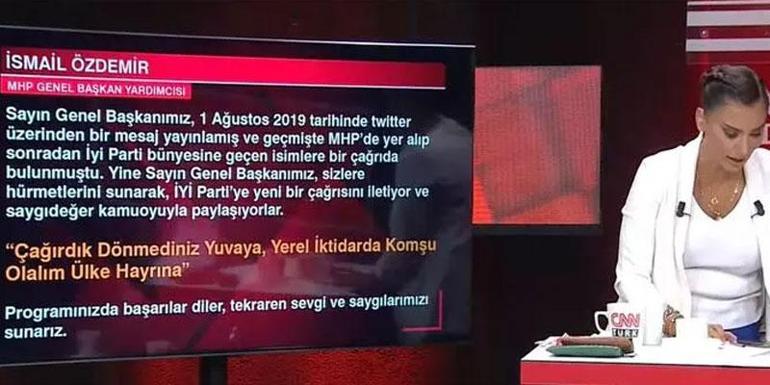 Devlet Bahçeliden CNN TÜRKte İYİ Partiye yerel seçim çağrısı