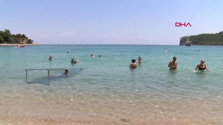 Antalyada deniz suyu mükemmel çıktı